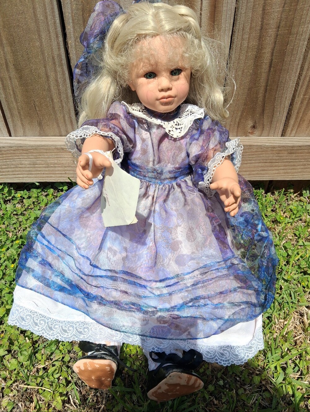 STUNNING "ZANINI ZAMBELLI" ANNNABEL VINTAGE DOLL. 1992. RARE LIMITED EDITION.